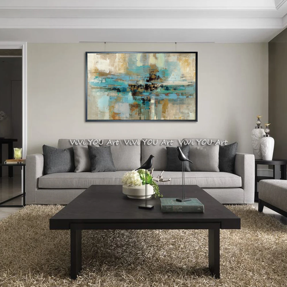 CHENFART-Nordic-Posters-Canvas-Paintings-Wall-Art-Prints-Blue-Abstract-Oil-Painting-Wall-Pictures-For-Living (2)