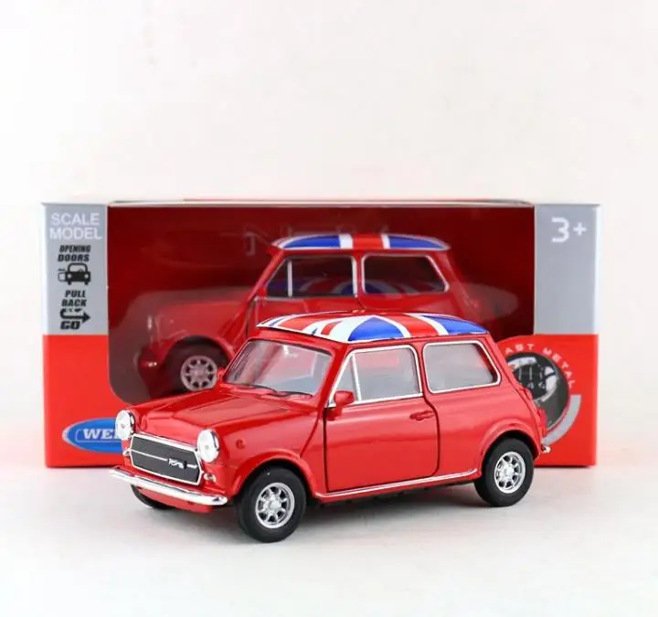 Классическая модель автомобиля с высокой симуляцией 1:36 ретро игрушечная машинка