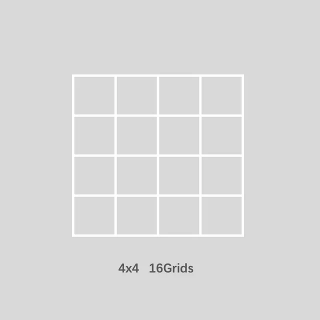 4x4 16Grids