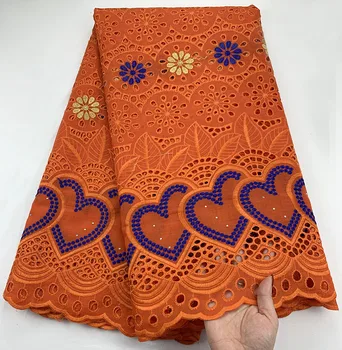 

swiss voile lace in switzerland latest african lace fabric high quality swiss lace fabric 2.5yards cotton fabric for dress 9L009