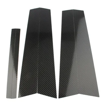 

Car Stickers Window B Pillar Cover For BMW 3 Series E90 2005-12 Carbon