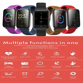 

Q9 Children's Smart Watch, Portable Smart Bracelet, High-definition Display Heartbeat Step Count Actual Calculation Of Adult