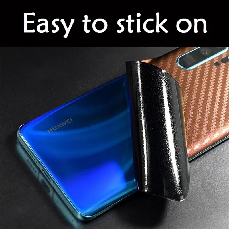 Наклейка для смартфона samsung Galaxy A50 защитная пленка из углеродного волокна для samsung A70 A30 A20 A10 наклейка аксессуары EEMIA