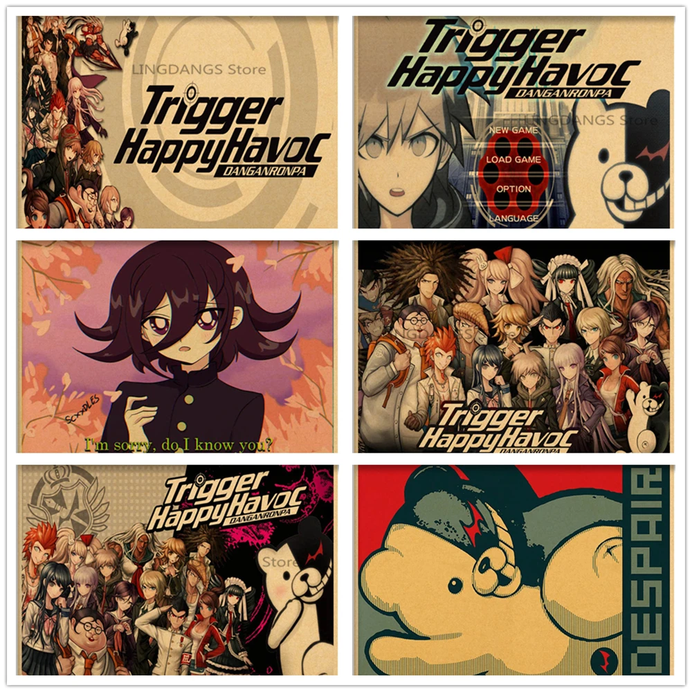 5d Diy Diamond Painting Anime Danganronpa Poster Vintage Cartoon Gift  Diamond Mosaic Embroidery Cartoon Cross Stitch Home Decor|Diamond Painting  Cross Stitch| - AliExpress