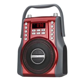 

Portable Fm Radio Fm Radio Fm Radyo Mp3 Phone Music Player Loudspeaker Support Tf Card U Disk Play Usb Charger