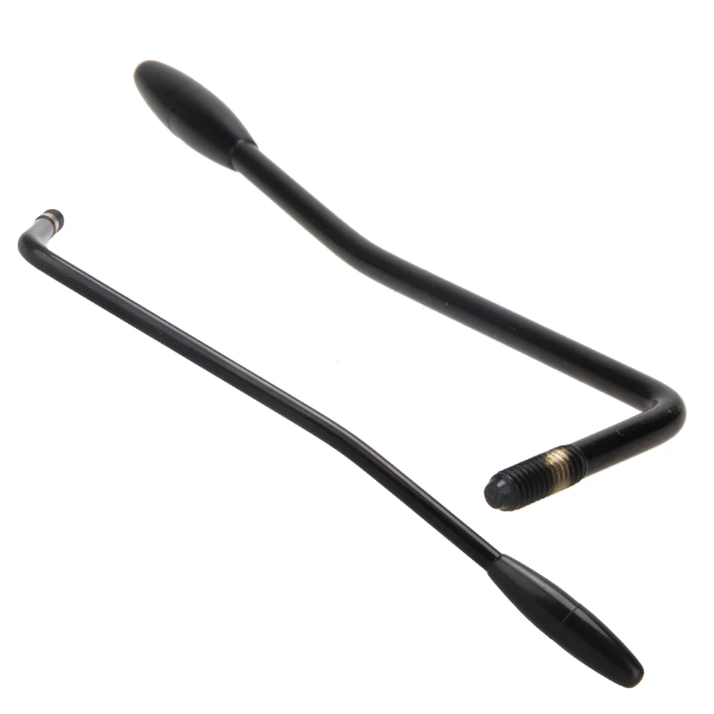 5MM/6MM Electric Guitar Handle Instrument Pick For Fender & Squier Strat 5mm Black/White Tip Guitar Tremolo Arm Whammy Bar
