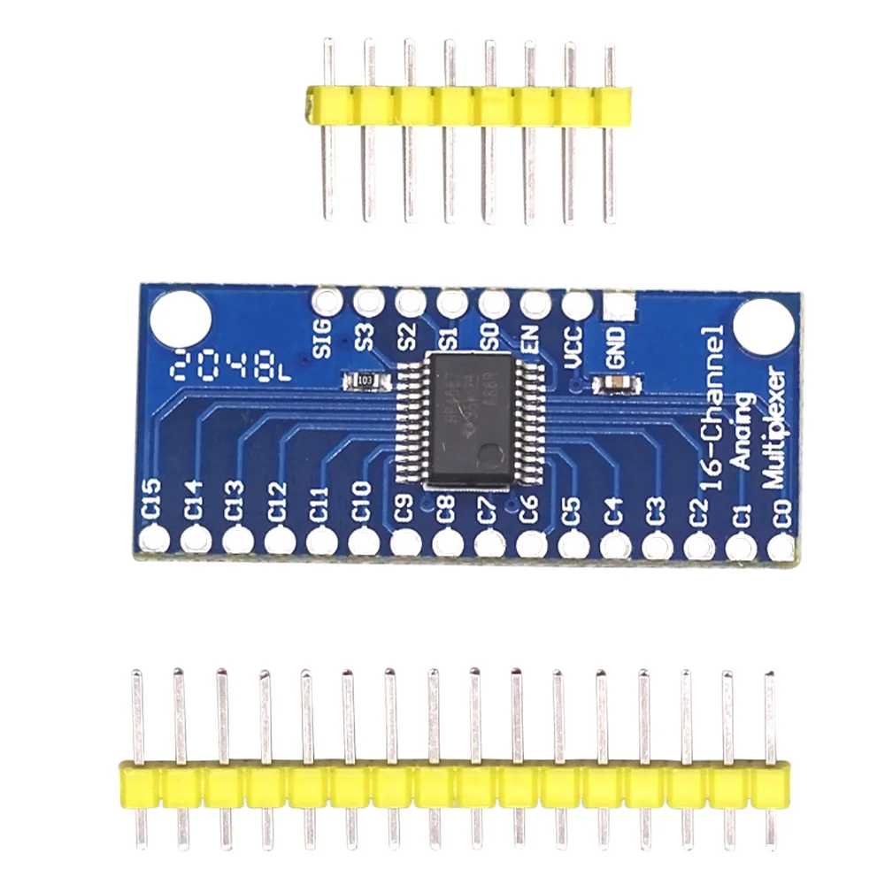 2Pcs CD74HC4067 16 CH Analog Digital MUX Breakout Board Module For Arduino 