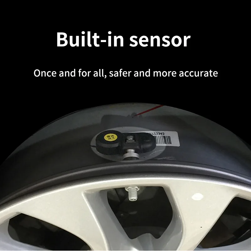 Автомобильная TPMS система контроля давления в шинах Солнечная энергия цифровой ЖК-дисплей автоматическая система охранной сигнализации s давление в шинах