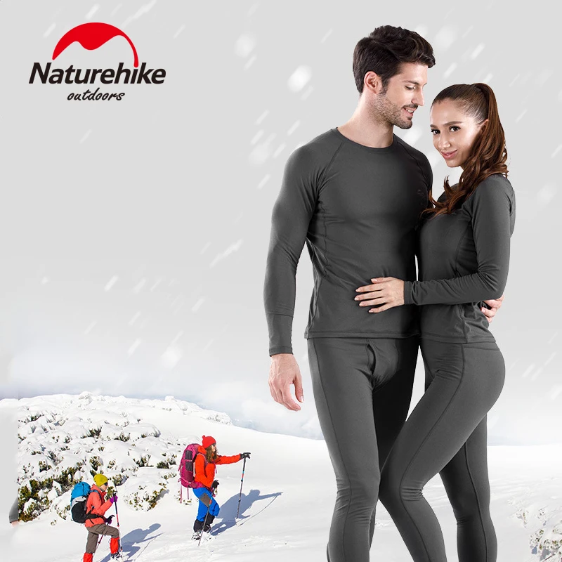 Naturehike Outdoors Functional Thermal Underwear Suit Quick Drying Autumn Pants Winter Sweat Releasing Sports Underwear