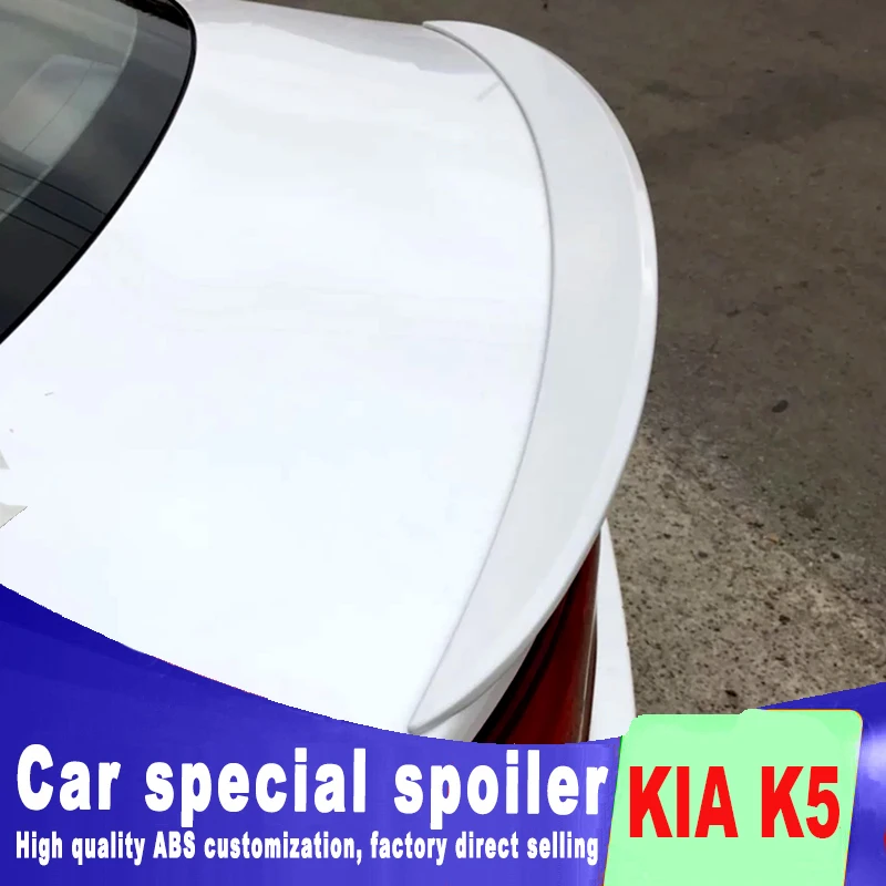 Высококачественный Спойлер ABS 2014 2015 для kia Optima K5 задний спойлер на крышу багажника