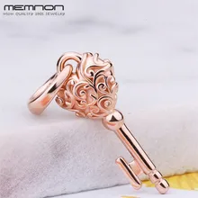 Memnon Regal Key Подвеска Подвески для изготовления ювелирных изделий Роза Любовь Подвеска Шарм Подходит Для стерлингового серебра 925 браслет ожерелье DIY ювелирные изделия