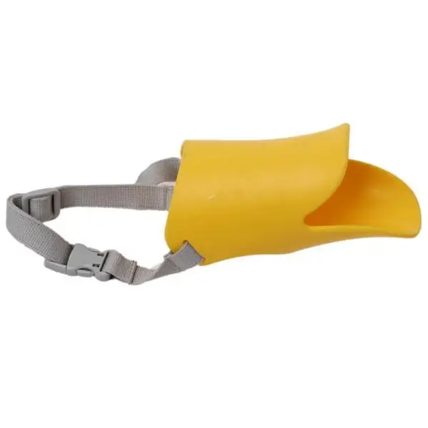 1pc Cute Pet Dog 3D Muzzle Duck Face Lip Mouth Guard Protection Anti-barking Dog Mask Bite Bark Prevent Stopper
