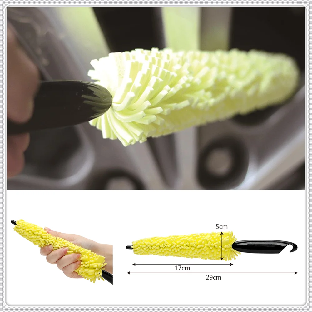 

Universal Car Wheel Wash Cleaning Tools for opel insignia nissan juke xc60 vw mazda 3 audi a6 c6 subaru ibiza accessories