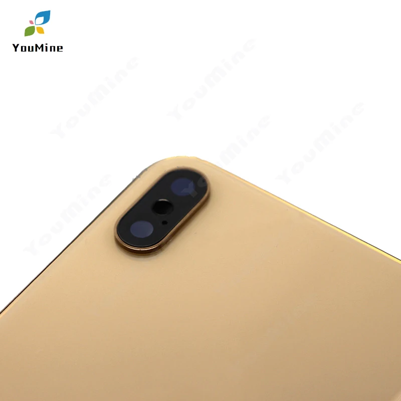 Для iphone XS MAX новая задняя средняя рамка Шасси Полный корпус сборка батарея Крышка для iphone XS MAX задняя крышка+ Боковая кнопка