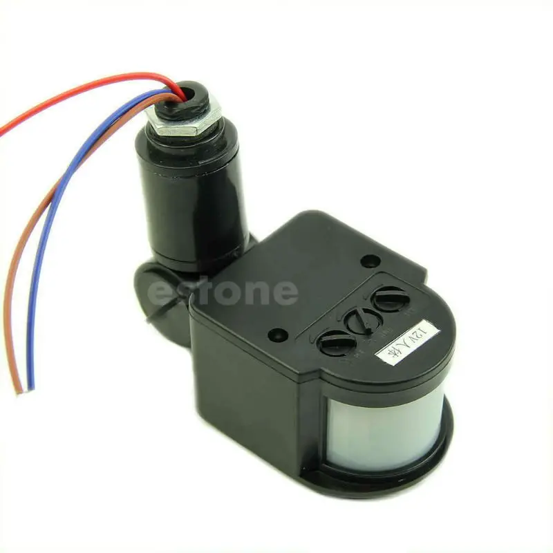 RF 140° 12M PIR Infrared Motion Sensor Detector Outdoor Security LED Light New
