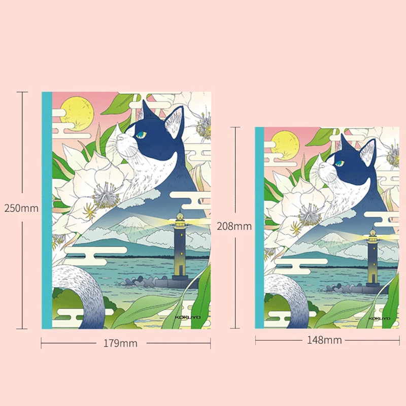 Japan KOKUYO Illustrator Notebook 2020 New Wireless Binding Book Set A5/B5 Simple Design Book Illustration Design Book Japan KOKUYO Illustrator Notebook 2020 New Wireless Binding Book Set A5/B5 Simple Design Book Illustration Design Book