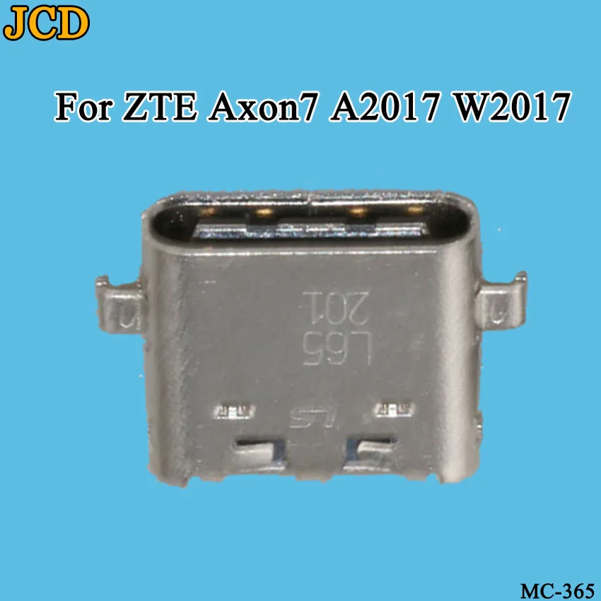 JCD, 20 шт./лот, для zte Axon7 A2017, W2017, usb порт для зарядки, разъем для зарядки, розетка, док-станция