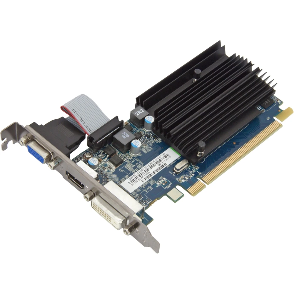 Видеокарта Sapphire PCI-E 11190-02-10G AMD HD6450 1024Mb 64b DDR3 DVIx1/HDMIx1/CRTx1 oem