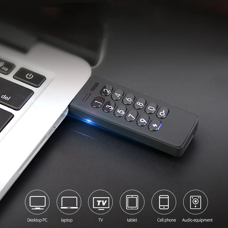 Зашифрованные USB флэш накопитель 16 Гб клавиатуры безопасности Memory Stick
