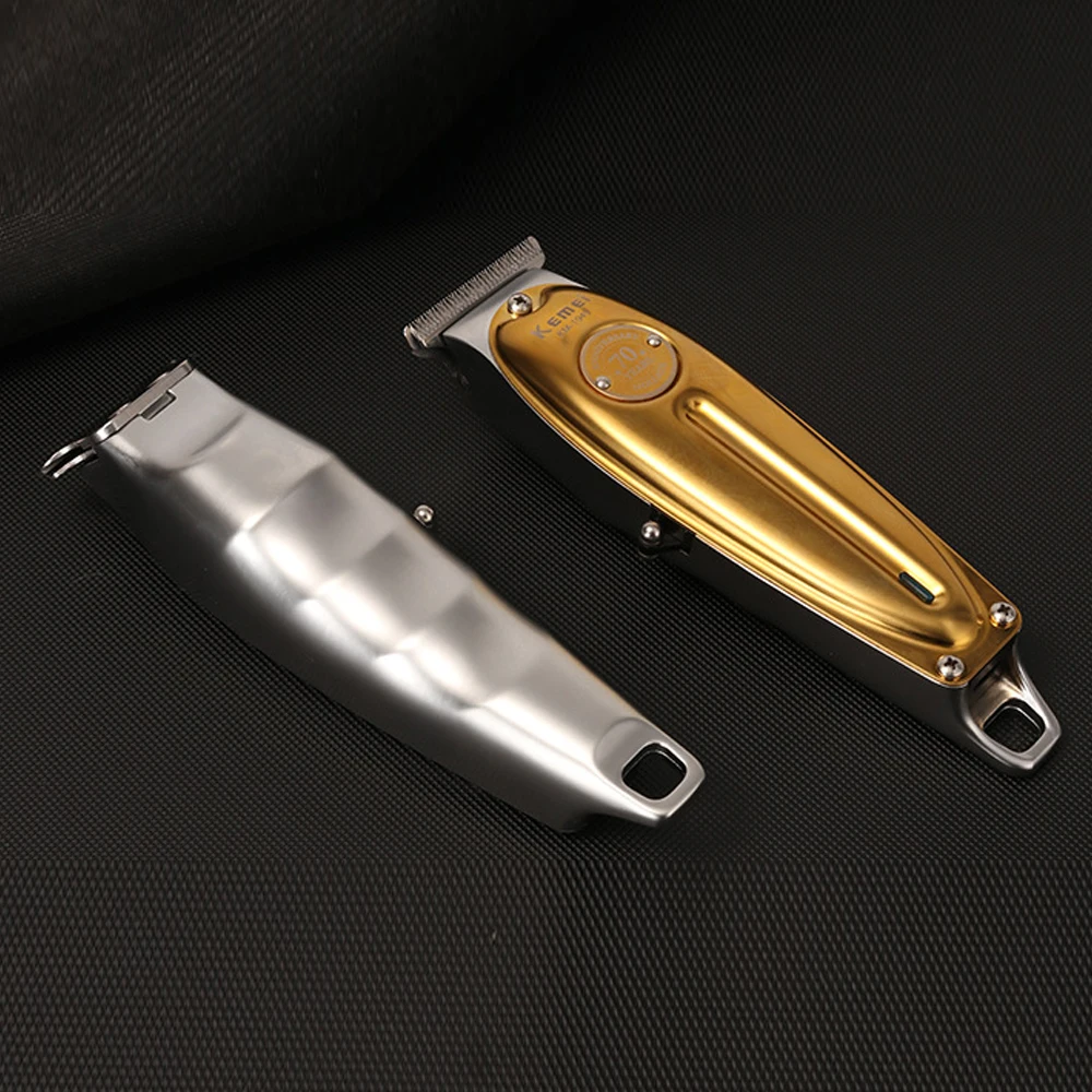 Aparador de Cabelo Elétrico sem Fio Masculino de Metal Lâmina para Corte Aparador para Homens Kemei Profissional 1949 2 Computers & Electronics