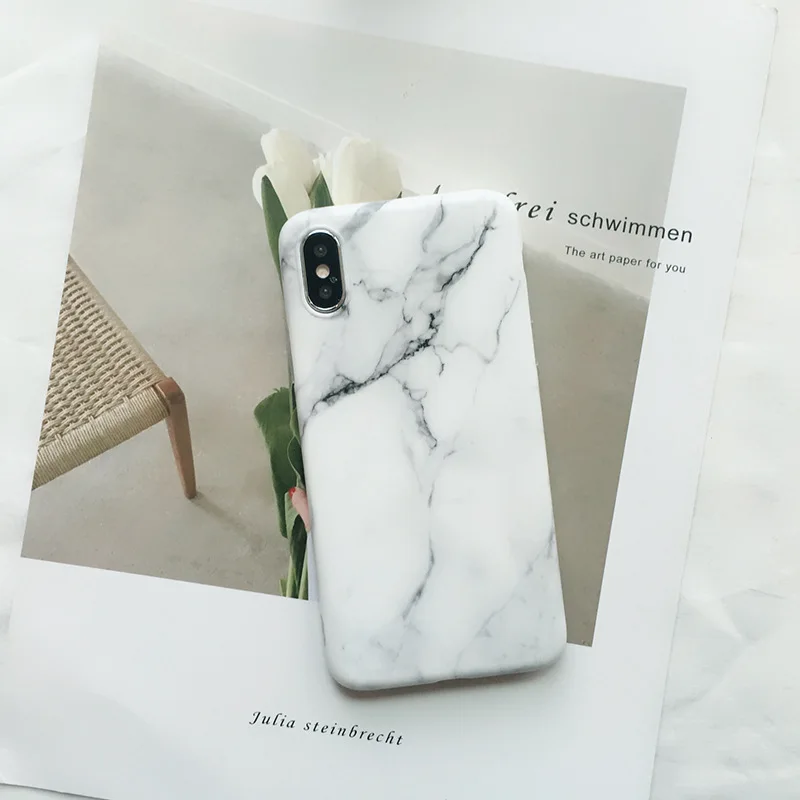 Матовый мраморный ТПУ чехол для iPhone XR XS Max casescry силиконовый чехол для iPhone 11 Pro Max Xr X 8 7 6S plus задняя крышка Coque shell