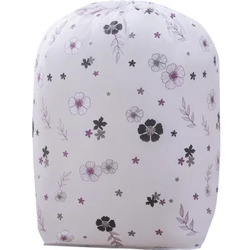

Drawstring Quilt Storage Bag Organizer Dustproof Moisture-proof Clothes Storage Portable Wardrobe Organizer Debris Storage Bag