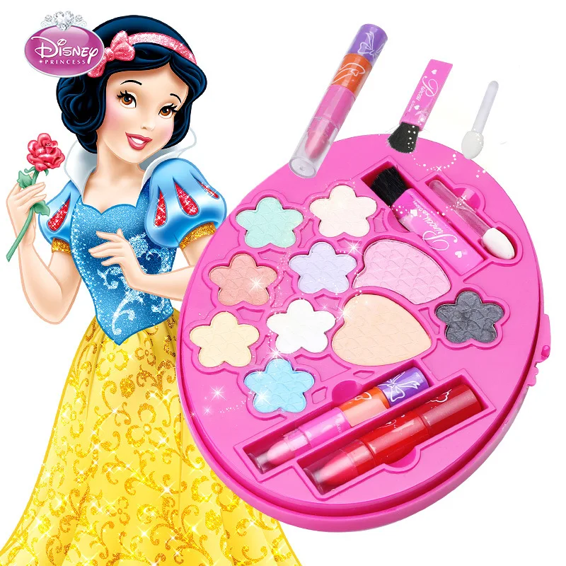 Disney Princess Makeupes набор косметики игрушки игра дом дети подарок чемодан претендуют