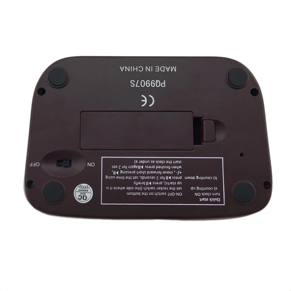 Professional Compact Digital Chess Clock Count Up Down Timer Electronic Board Game Bonus Competition Master Tournament free