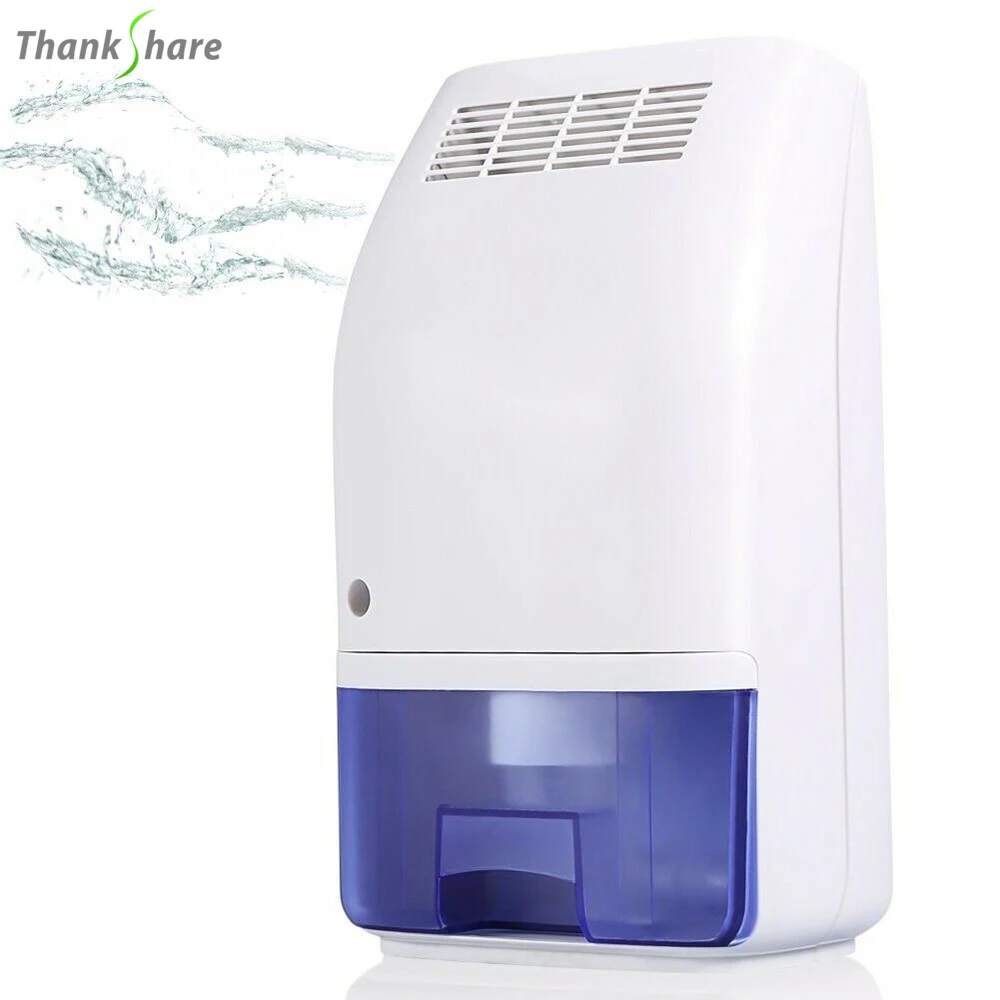 Portable Electric Home  Dehumidifier With 700ml Water Tank Moisture Absorbers Air Dryer Quiet Air Dehumidifier For Basement