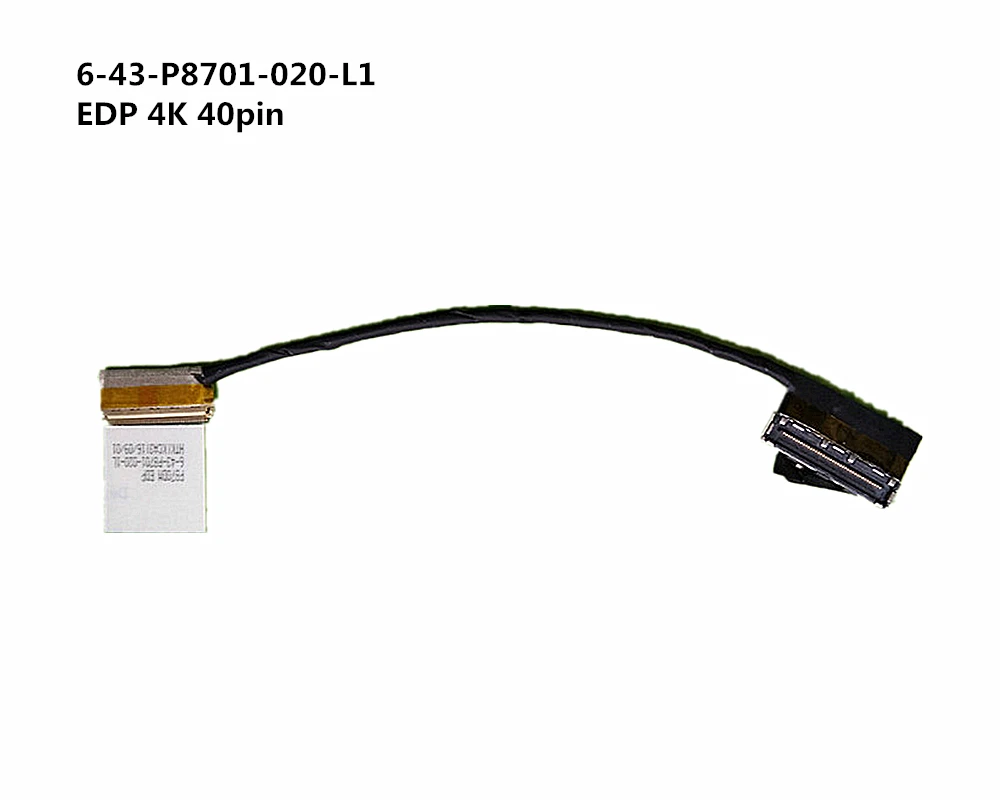 ЖК-кабель для ноутбука Clevo P870 P870DM P870DM2 P870TM P870KM P870FM 6-43-P8701-020-L1 6-43-P8701-010-L1 30p/40p |