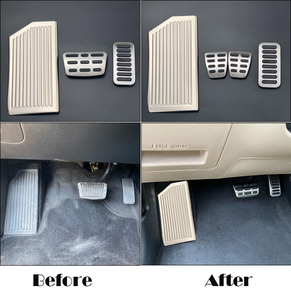 Pedal Cover Car Styling Foot Rest Accelerator Fuel Gas Brake Clutch For Kia CEED XCEED ProCeed GT