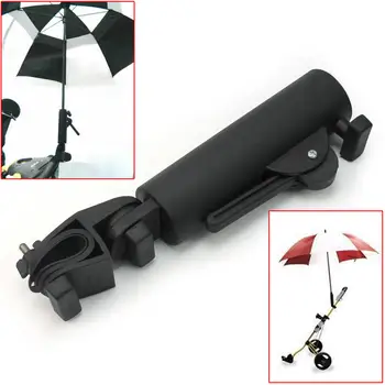 

Black Fashion Convenient Plastic Push Pull Bike Cart Car Trolley Golf Umbrella Holder Easy To Use Fishing Tools