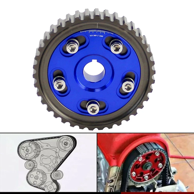 Adjustable Cam Gears Pulley Timing Gear For Honda Civic D15 D16 Sohc D
