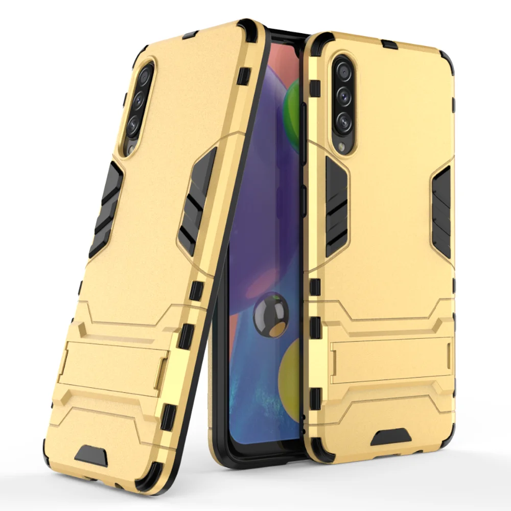 Для samsung Galaxy A70 A70S A750 A72018 A72017 чехол-накладка с подставкой противоударный чехол