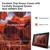 EU/US P100 WiFi Digital Picture Frame 10.1“ 16GB Smart Electronics Photo Frame APP Control Сенсорный Экран 800x1280 IPS ЖК-панель