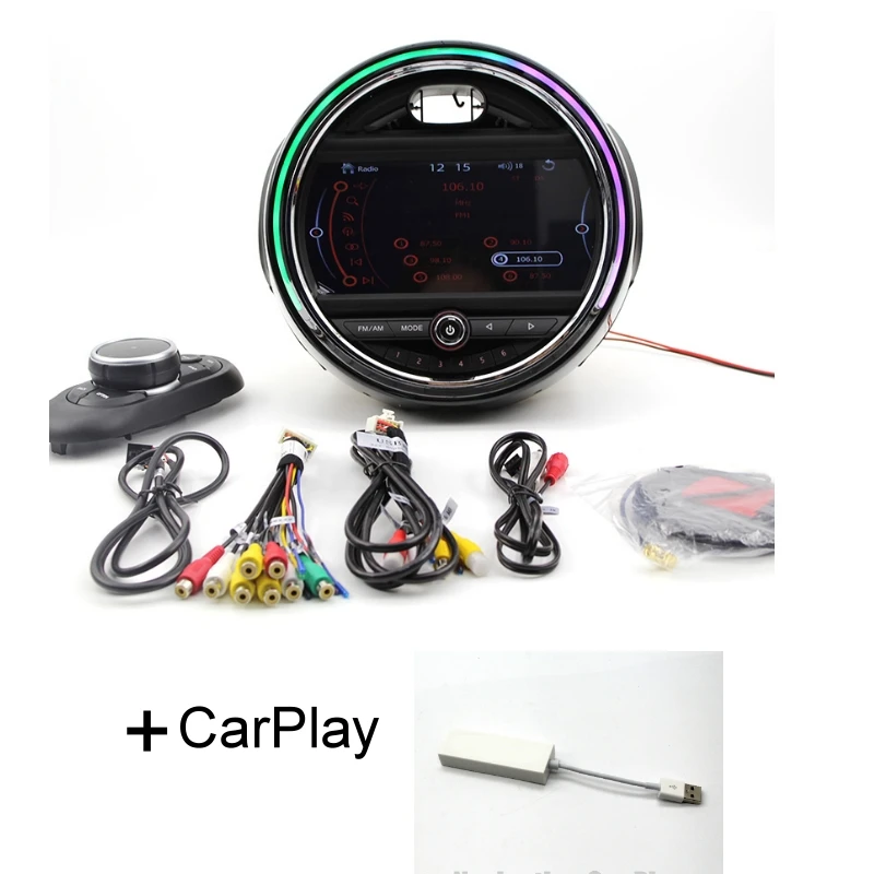 Liandlee автомобильный мультимедийный плеер NAVI для Mini Clubman Cooper S D F54~ CarPlay TPMS Стерео gps навигация CE система - Цвет: Add CarPlay