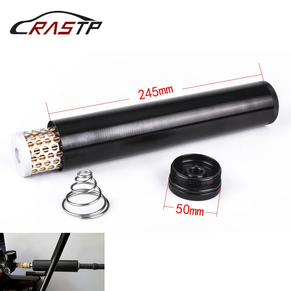 

RASTP-Aluminum 5/8-24 Fuel Filter Low Profile fit for Napa 4003 Wix 24003 Fuel Filter RS-OFI016