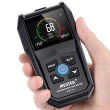 MESTEK Inductive Wood Moisture Meter Non-destructive Moisture Meter for Wood Tree Temperature Humidity Detection Electric Tools