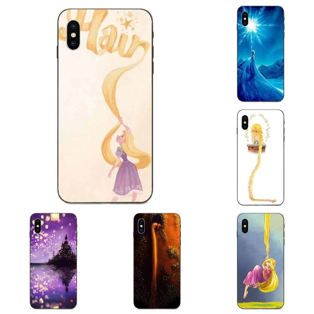 ТПУ милый чехол для Galaxy C5 C7 J1 J2 J3 J330 J5 J6 J7 J730 M20 M30 Ace Core Max Mini Plus Prime Pro аниме Рапунцель |