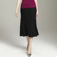 Модная весенне-летняя одежда для женщин, модная плиссированная юбка, новинка, эластичная высокая талия, универсальная женская юбка YG772