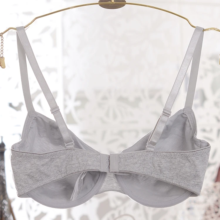 bra Slim comfortable bra with a steel ring of seamless women underwear solid color sexy cotton bra