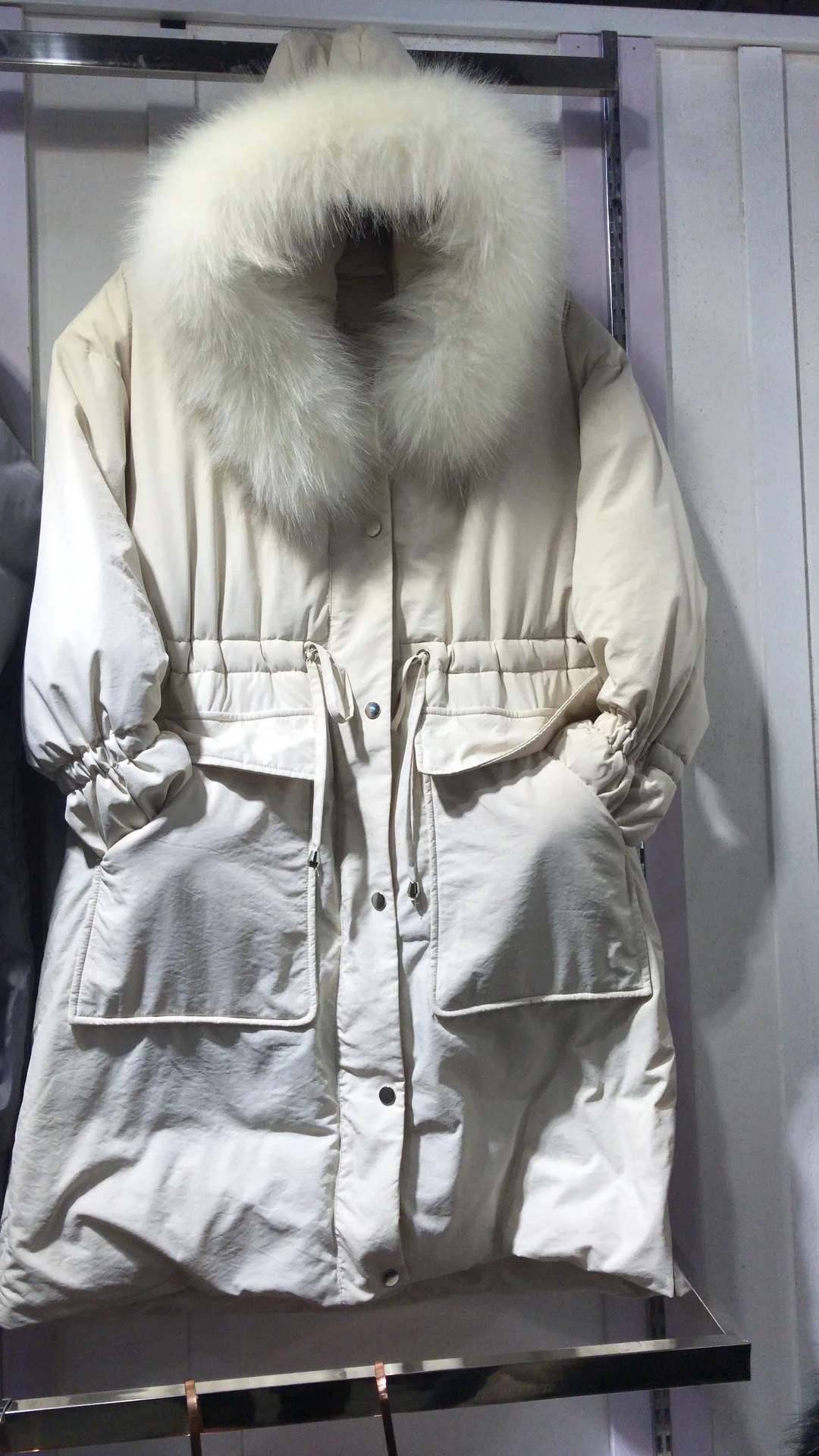 

2018 Winter down Jacket Cotton-padded Clothes Thick Coat Women's Winter down Coat Cotton-padded Jacket Korean-style CHIC Medium-
