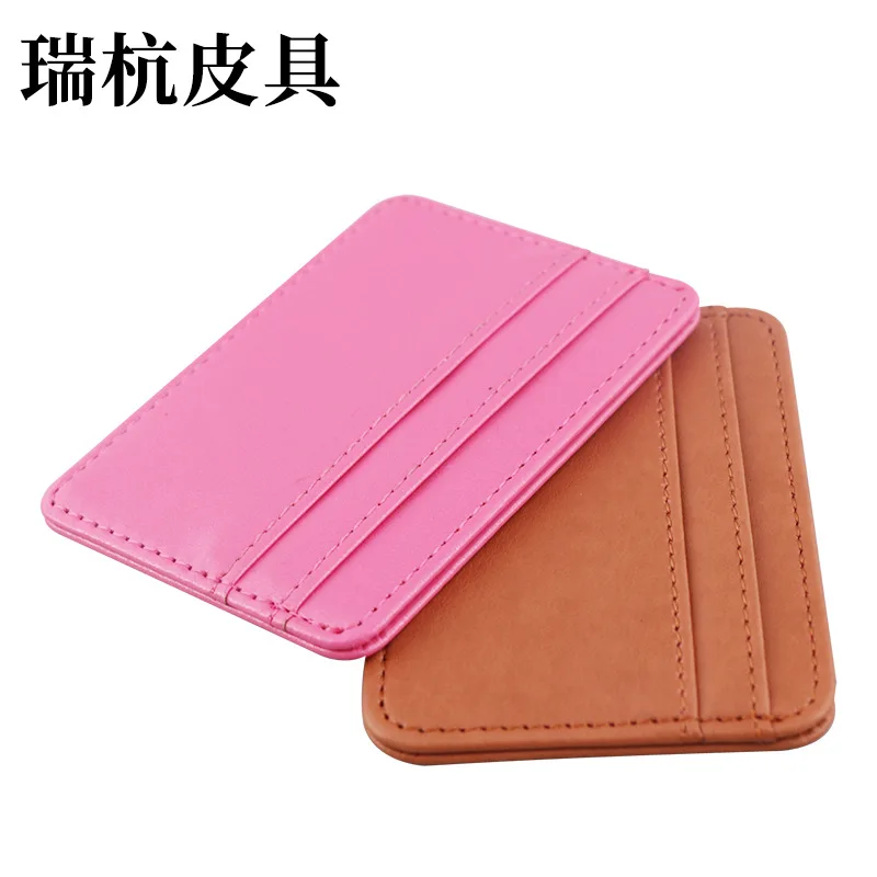 

A Large Amount Pu PVC Card Bag Card Holder Creative Wallet Card Holder Card Bit More Customizable