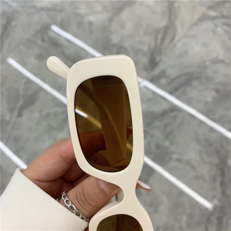 cute sunglasses Square Frame Shades Sun Glasses For Women 2021 Retro Vintage Designer Fashion Sunglasses Women Bulk And Wholesale Car Outdoor large sunglasses