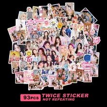 

93pcs/set Kpop TWICE Stickers The New Album THE FEELS Kawaii Character Stickers