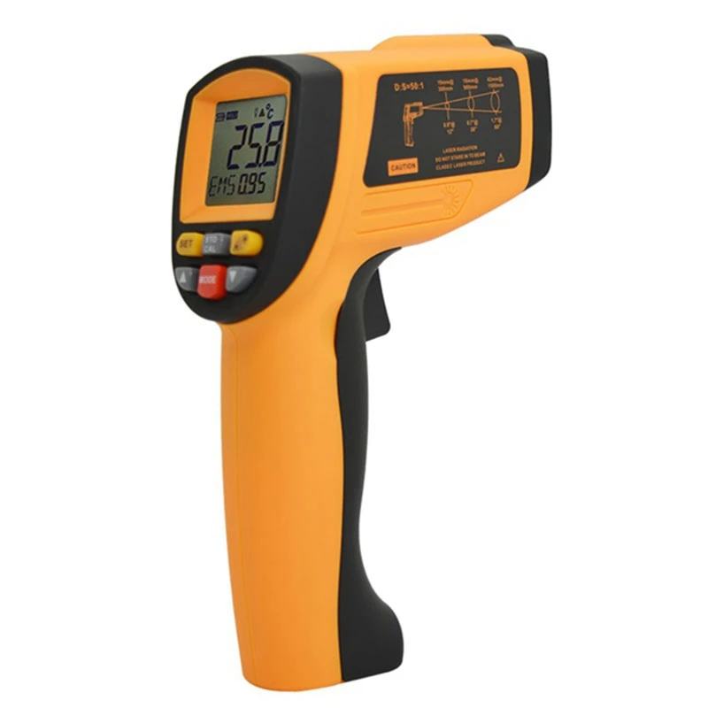 

Digital Infrared Thermometer Non Contact Pyrometer IR -30-1500 Degree For Industrial Use GM 1500