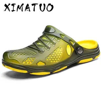 

2020 New Men Sandals Summer Flip Flops Slippers Men Outdoor Beach Casual Shoes Cheap Male Sandals Water Shoes Sandalia Masculina
