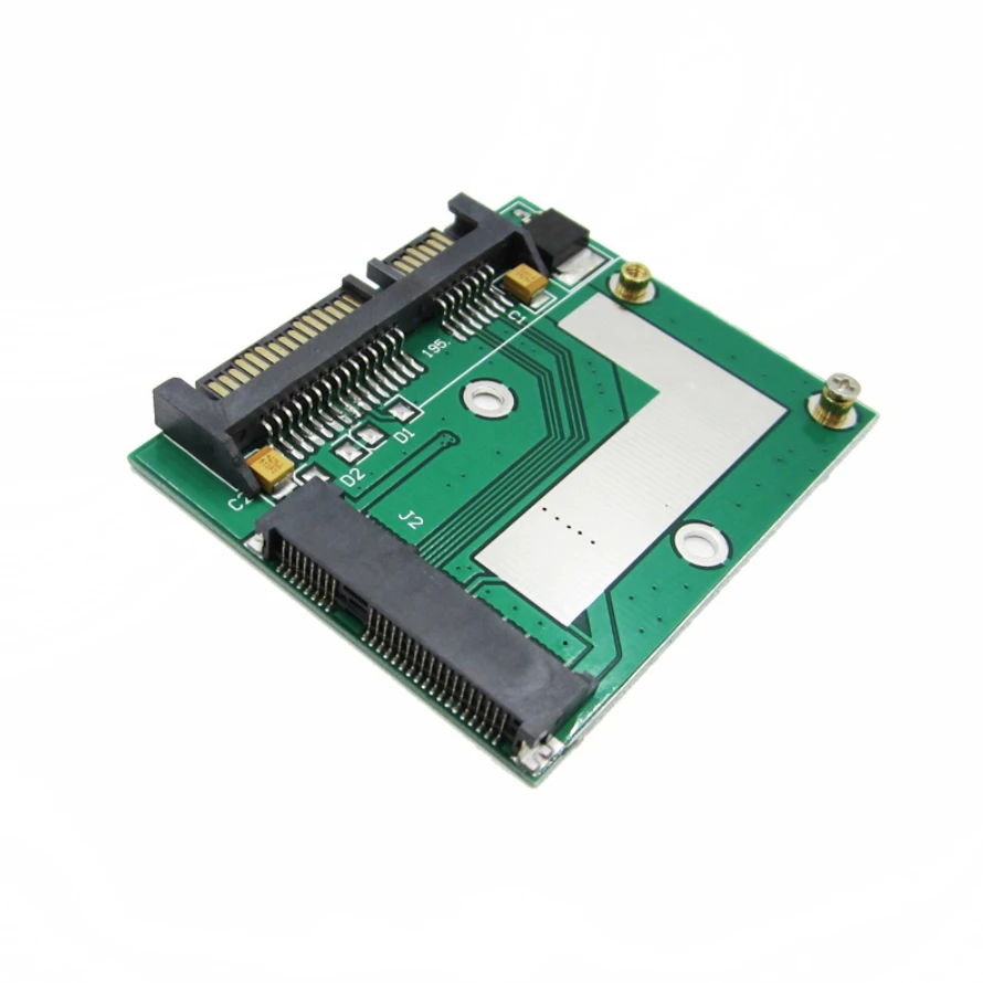 1 шт. мини PCI-E MSATA SSD до 2,5 ''SATA 6,0 gps конвертер адаптер карты Модуль плата для компьютерных кабелей разъемы