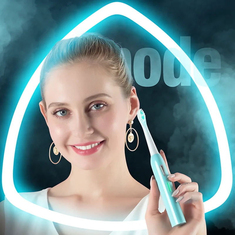 Electric Toothbrush Sonic Vibrator USB Rechargeable Waterproof Ultrasonic Tooth brush adult Teeth Whitening  best gift