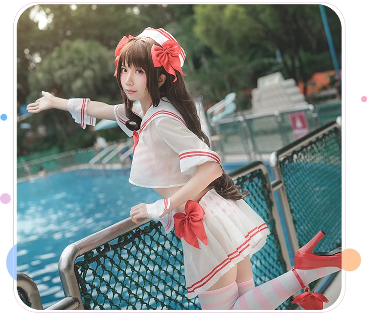 Игра IDOLM@ STER Золушка для девочек Shimamura Uzuki косплей костюм лолита женский купальник Униформа Хэллоуин карнавальные костюмы